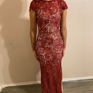 Red gown!